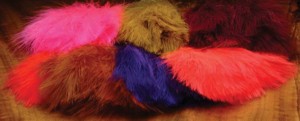 Strung Marabou Blood Quills