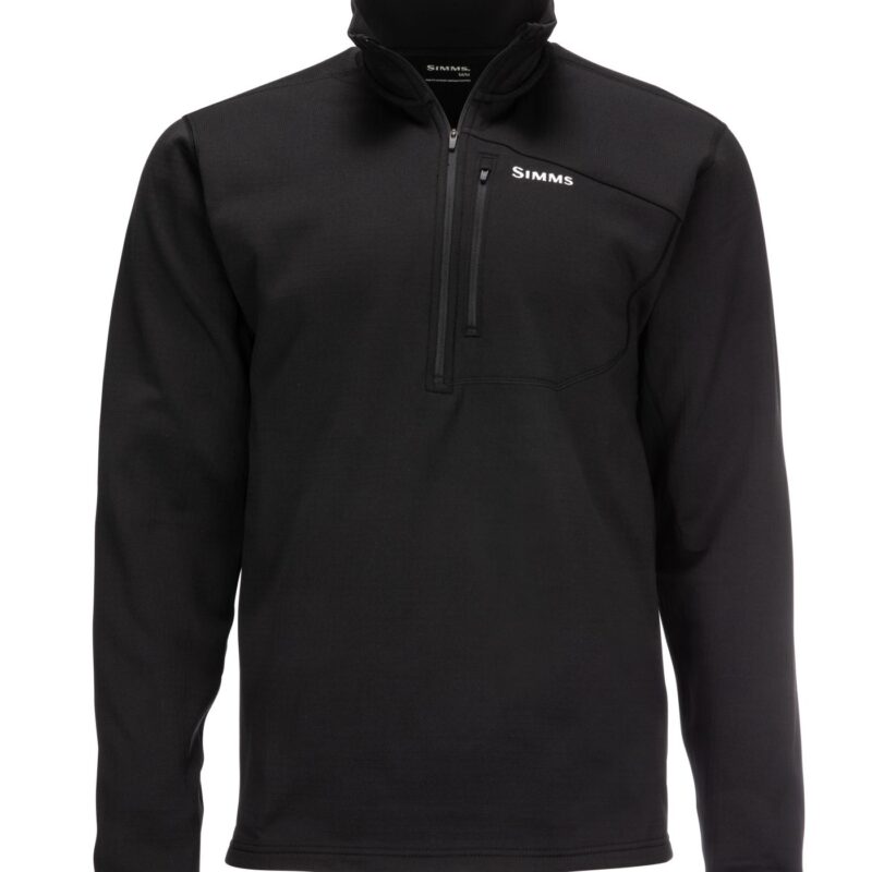 Simms Men's Thermal Qtr Midlayer Zip Top