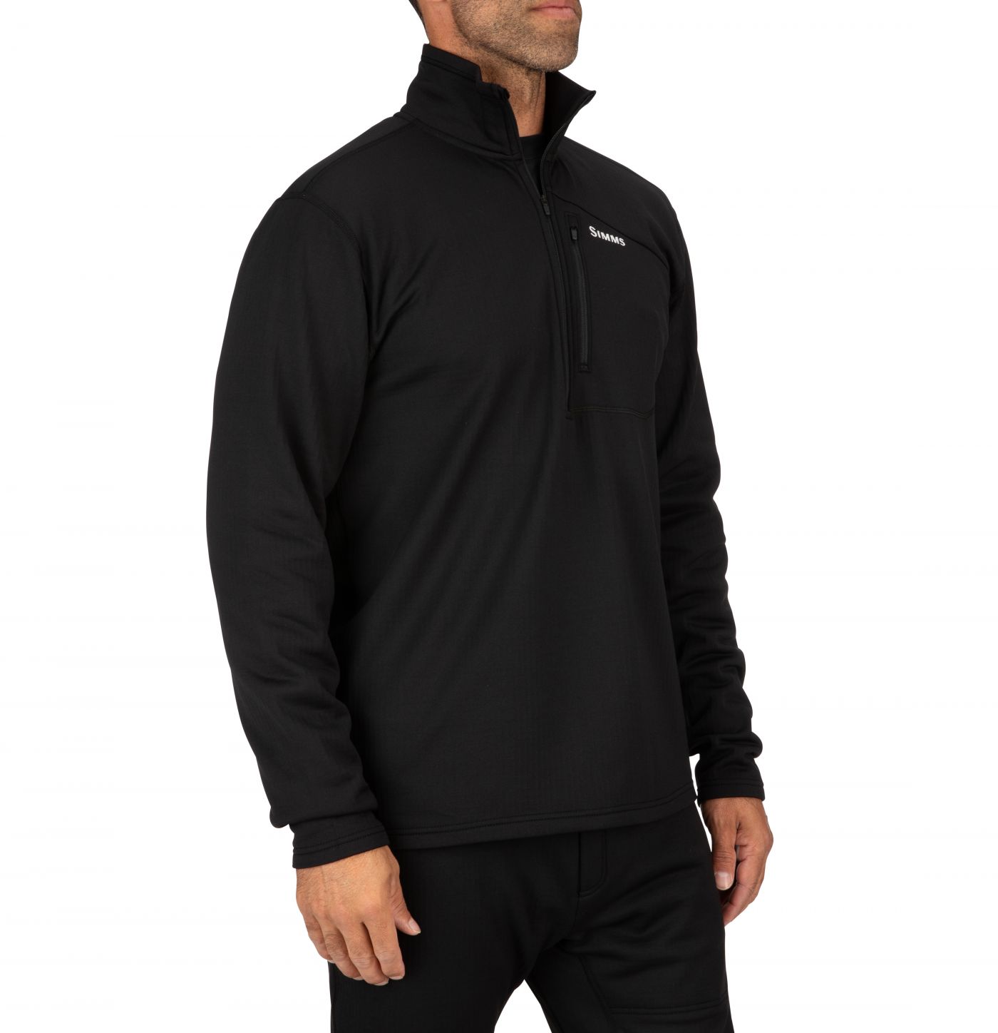 Simms Men's Thermal Qtr Midlayer Zip Top - Image 5