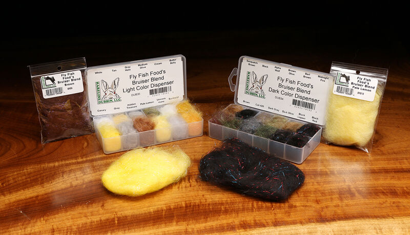 Hareline Fly Fish Food Bruiser Blend