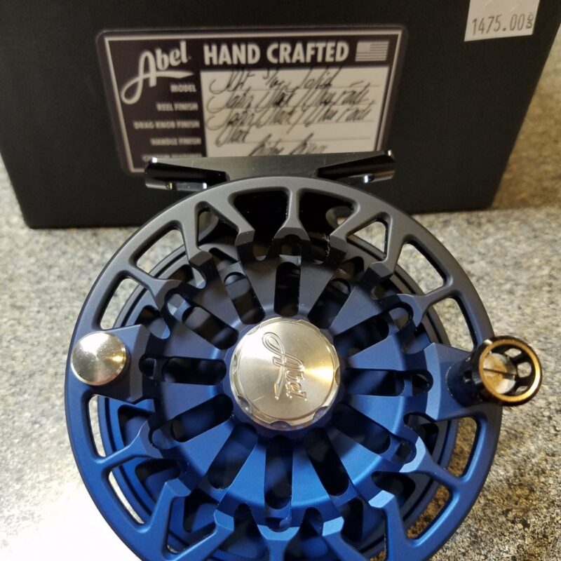 Abel SDF Satin Black & Blue Fade Ridge Risers 5/6 Reel